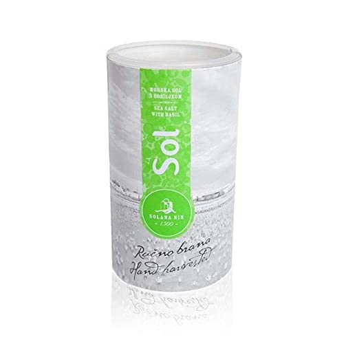 Solana Nin - Meersalz - mit Basilikum - Papierschachtel - 1 x 500g von Solana Nin