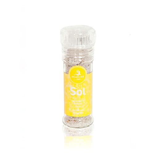 Solana Nin - Meersalz - mit Sand-Strohblume - Salzmühle - 2 x 100g Solana Nin - Meersalz - mit Sand-Strohblume - Salzmühle - 2 x 100g von Solana Nin