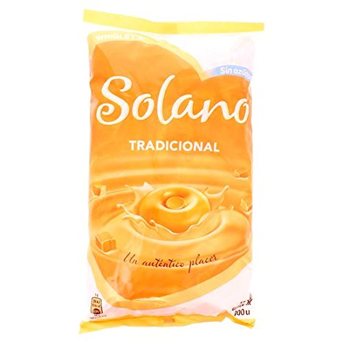 Solano - Traditionell - Karamellbonbons ohne Zucker mit Sahnegeschmack - 900 g von Solano