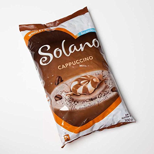 Solano | Zuckerfreie Karamellbonbons Capuccino | 300 Einheiten von Solano