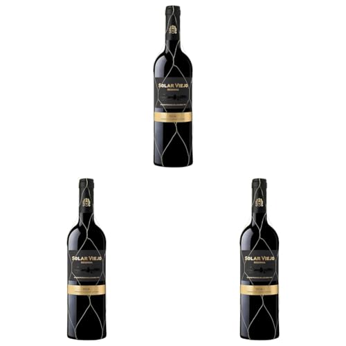 Solar Viejo Reserva DOCa Rioja Rotwein Trocken (1 x 0,75 l) (Packung mit 3) von Solar Viejo