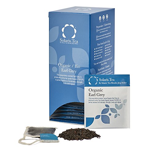 Solaris Tea Bio - Earl Grey, 40 Seidenteebeutel, 1er Pack (1 x 60 g) von Solaris Tea