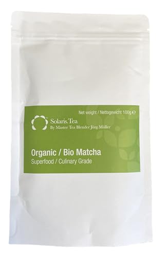 Solaris Tea Bio Matcha zum Kochen, Backen und für Smoothies, 100 g von Solaris Tea