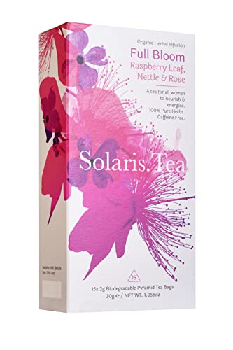 Solaris Tea - FULL BLOOM | Biologisch abbaubare Pyramiden-Teebeutel | BIO & VEGAN | 15x2g von Solaris Tea