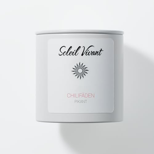 Chilifäden von Soleil Vivant, 25g (Weiße Dose) von Soleil Vivant