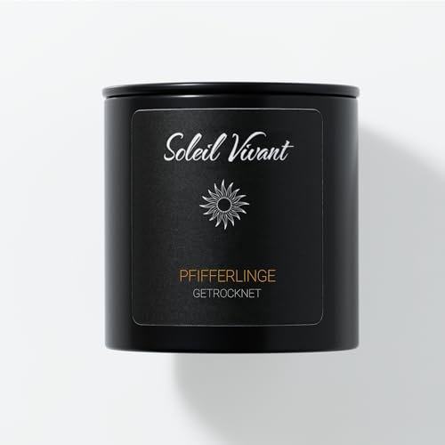 Goldstiel Pfifferlinge von Soleil Vivant, getrocknet, 40g (Schwarze Dose) von Soleil Vivant