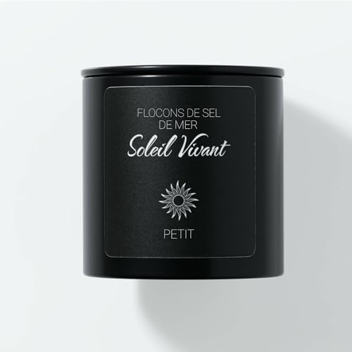 Kleine Salzflocken von Soleil Vivant, 95g (Schwarze Dose) von Soleil Vivant
