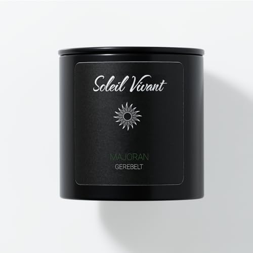 Majoran von Soleil Vivant | getrocknet & gerebelt | 15g | Schwarze Dose Majoran von Soleil Vivant | getrocknet & gerebelt | 15g | Schwarze Dose von Soleil Vivant