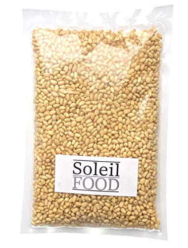 0,5 kg Pinienkerne Pinien Kerne vegan aromatisch feinste Qualität GMO frei von SoleilFOOD