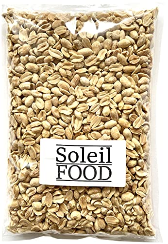 1 kg Erdnüsse geröstet ohne Salz Haut Erdnusskerne feinste Qualität Nüsse vegan feinste Qualität Soleilfood von SoleilFOOD