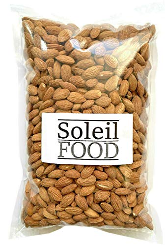 1 kg Mandeln gesalzen und geröstet mild Mandelkerne reich an Proteinen feinste Qualität Soleilfood von SoleilFOOD