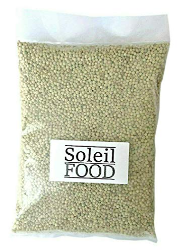 1 kg weißer Pfeffer ganz weiß Pfeffer Körner Pfefferkörner feinste Qualität GMO frei SoleilFOOD von SoleilFOOD