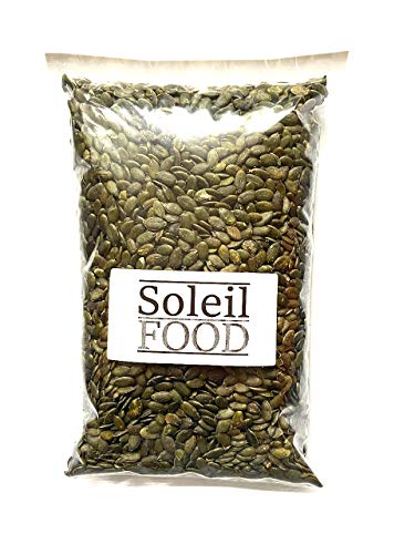 2 kg Kürbiskerne geschält grün Kerne Kürbiskern feinste Qualität GMO frei von SoleilFOOD