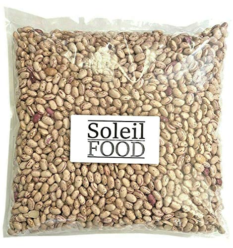 2 kg Wachtelbohnen getrocknet Pintobohnen Wachtel Bohnen proteinreich Hülsenfrüchte Fasulye GMO frei feinste Qualität Soleilfood von SoleilFOOD