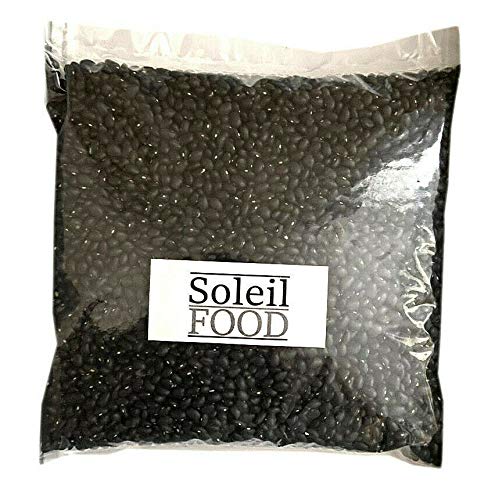 2 kg schwarze Bohnen getrocknet Hülsenfrüchte GMO frei feinste Qualität Soleilfood von SoleilFOOD