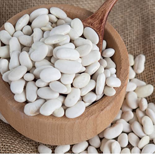 Soleilfood 2 kg weiße Bohnen getrocknet white beans Hülsenfrüchte Fasulye GMO frei feinste Qualität von SoleilFOOD