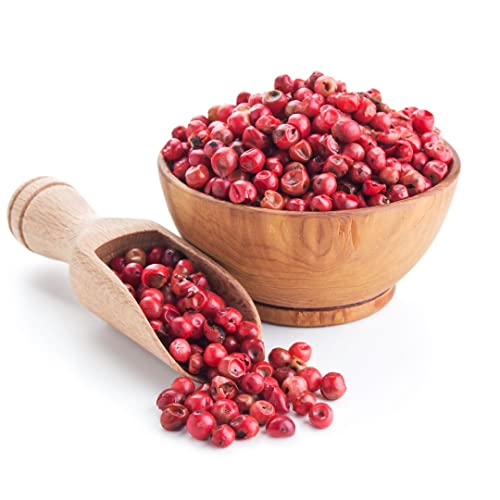 250g rosa Pfeffer rosa Beeren Pfefferkörner Schinusbeere feinste Qualität GMO frei Soleilfood von SoleilFOOD