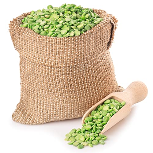 Grüne Erbsen halb geschält und getrocknet peas 5 kg Sack Hülsenfrüchte 1A GMO frei feinste Qualität Soleilfood von SoleilFOOD