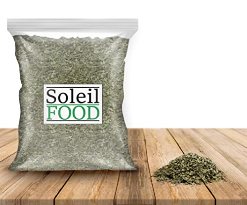 SoleilFOOD Minze gerebelt getrocknet 1 kg Minztee Tee Kräuter feinste Qualität von SoleilFOOD