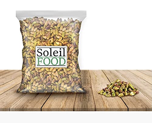 Pistazien ungesalzen geschält ohne Schale Pistazienkerne feinste Qualität GMO frei Soleilfood 1 kg von SoleilFOOD