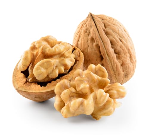 SoleilFOOD 1kg frische Walnüsse - Walnusskerne mit Schale - Reich an Proteinen und Omega-3-Fettsäuren-Naturbelassen - Vegan-Ideal für Salate und Snacks SoleilFOOD 1kg frische Walnüsse - Walnusskerne mit Schale - Reich an Proteinen und Omega-3-Fettsäuren-Naturbelassen - Vegan-Ideal für Salate und Snacks von SoleilFOOD