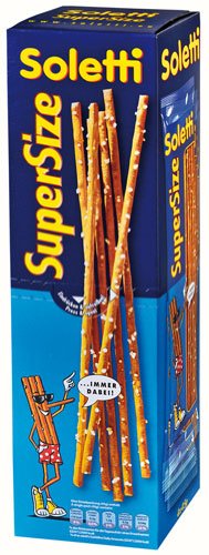 Soletti SuperSize Salzstangerl, 4 Pkg. à 45 g - 180gr - 2x von Soletti