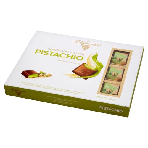 Solidarnosc "Pistachio" Pralinen mit Pistazienfüllung 200g von Solidarnosc