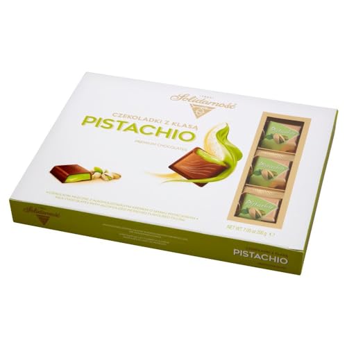 Solidarnosc "Pistachio" Pralinen mit Pistazienfüllung 200g von Jlwiy