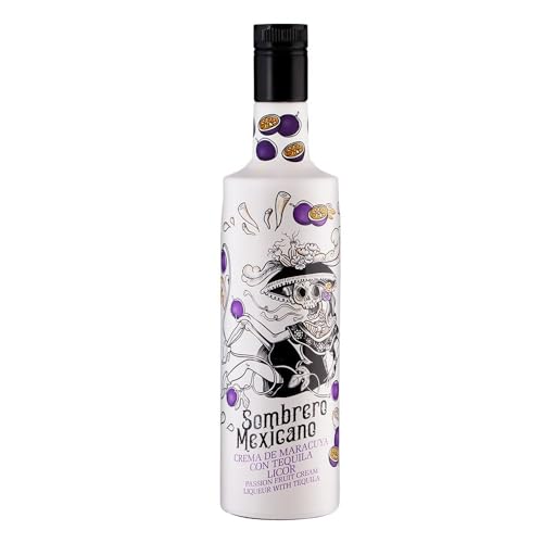 J. BORRAJO Maracuja-Tequila-Likör mit Sahne „Sombrero Mexicano“, 0,7 L, 15% Vol. J. BORRAJO Maracuja-Tequila-Likör mit Sahne „Sombrero Mexicano“, 0,7 L, 15% Vol. von Sombrero Mexicano