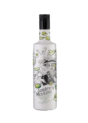 Sombrero Mexicano – Melon-Tequila Likör mit Sahne, 0,7l, 15% Vol. – Inspiriert von La Catrina Sombrero Mexicano – Melon-Tequila Likör mit Sahne, 0,7l, 15% Vol. – Inspiriert von La Catrina von Sombrero Mexicano