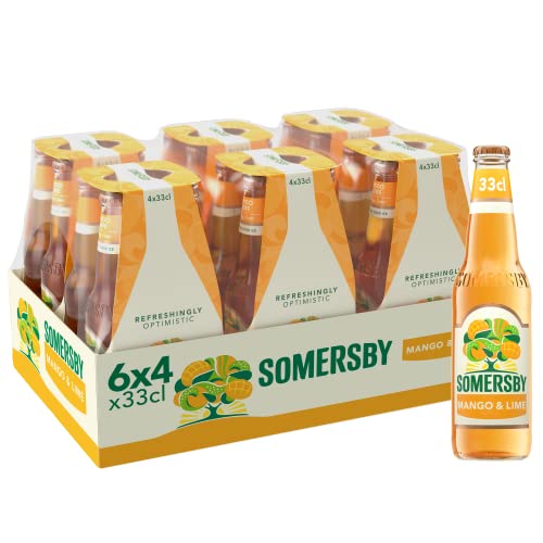 Somersby Mango & Lime Cider, Glas Einweg (24 x 0.33 L) von Somersby