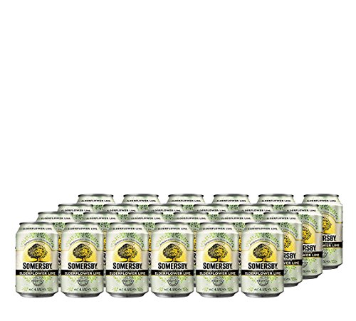 24 x Somersby Elderflower Lime 0,33ml von Somersby
