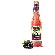 Somersby Bier Blackberry 12x04 | Flasche Bier Geschenk | Flaschenbier | Erfrischendes Fruchtbier von Somersby