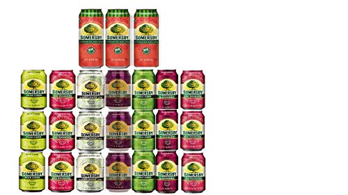 Somersby Cider Mix-Set 4,5% vol. 24 Dosen Watermelon , Rhubarb, Apple, Elderflower, Blackberry and Pear .Pfandfrei !