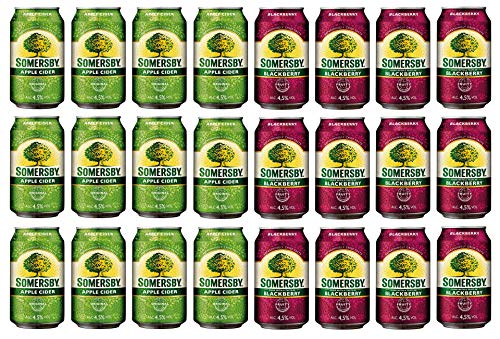 Somersby - Cider Probier-Set 4,5% - 24x0,33l von Somersby