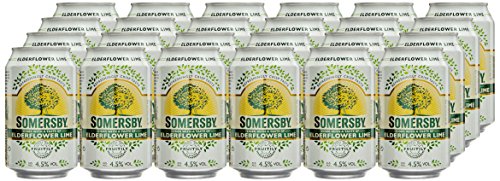 Somersby Flieder - Limette Cider (24 x 0.33 l) von Somersby