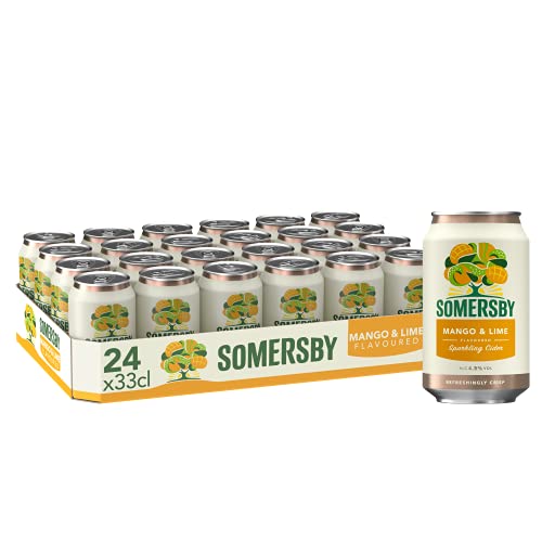 Somersby Mango & Lime Cider, Dose Einweg (24 x 0.33 L) von Somersby