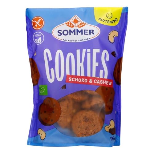 Sommer Cookies, Choco & Cashew, 125g (2) von Sommer-Backkunst
