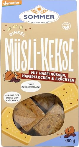 Demeter Dinkel Müsli-Keks 6 x 150 gr Demeter Dinkel Müsli-Keks 6 x 150 gr von Sommer & Co.