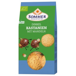 Dinkel-Kastanien-Mandel-Plätzchen von Sommer & Co.