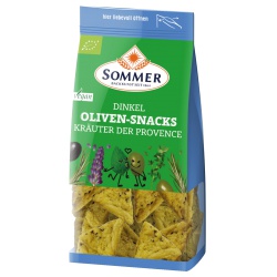 Dinkel-Oliven-Snack mit Kräutern Dinkel-Oliven-Snack mit Kräutern von Sommer & Co.