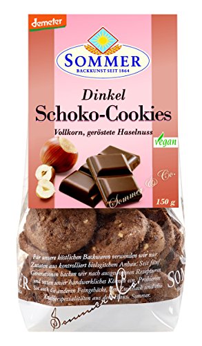 Sommer & Co. Dinkel-Schoko-Cookies (150 g) - Bio von SOMMER CABLE