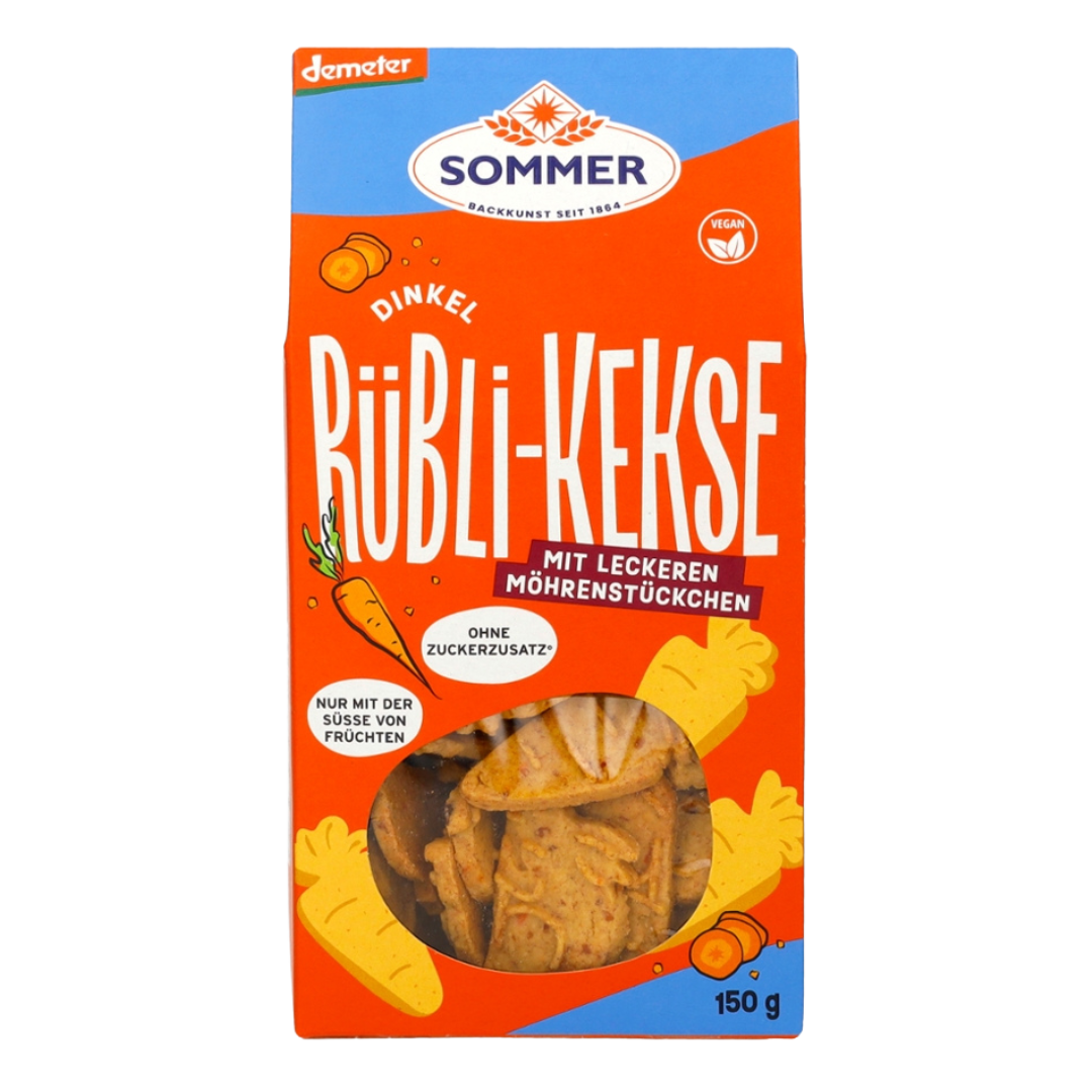 Bio Dinkel Rübli Kekse Bio Dinkel Rübli Kekse von Sommer