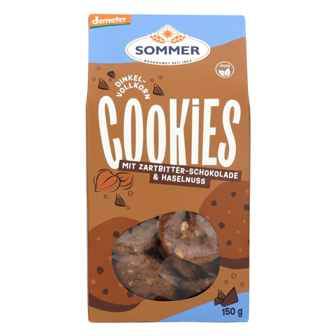 Bio Dinkel Schoko-Cookies von Sommer