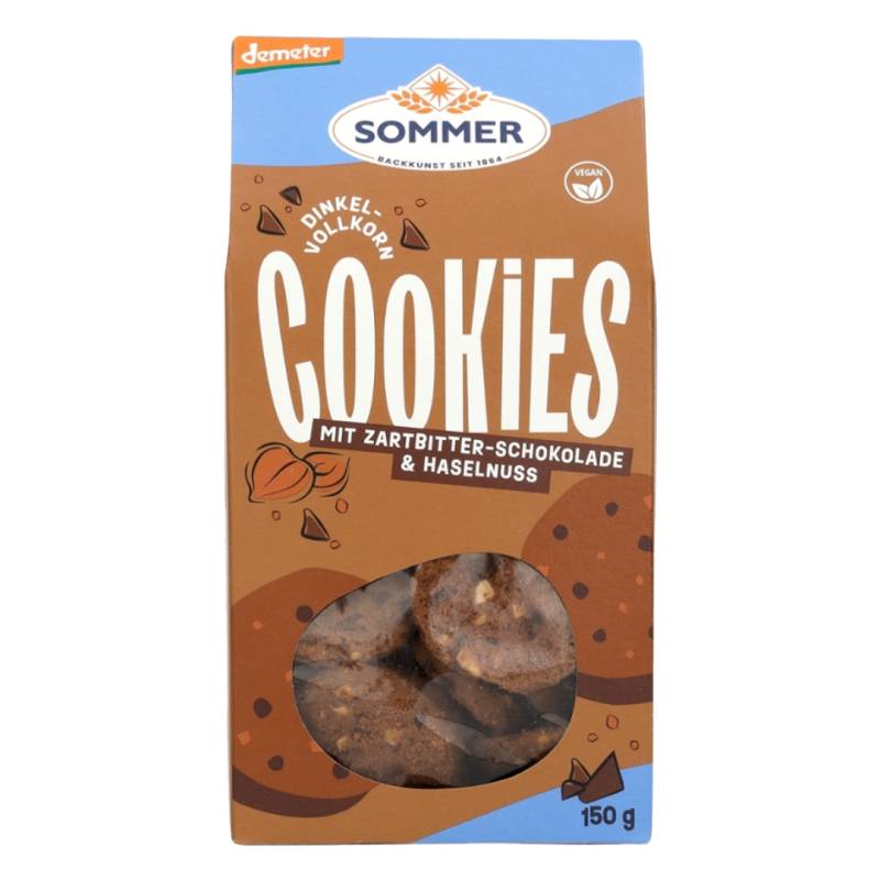 Bio Dinkel Schoko-Cookies von Sommer