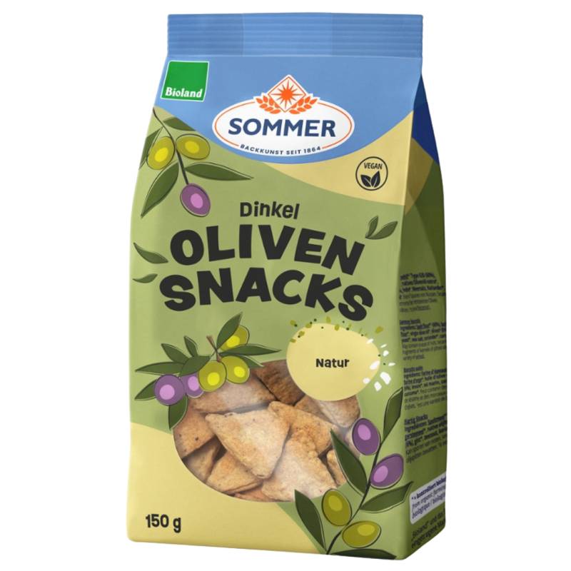 Bio Oliven-Snacks Natur von Sommer