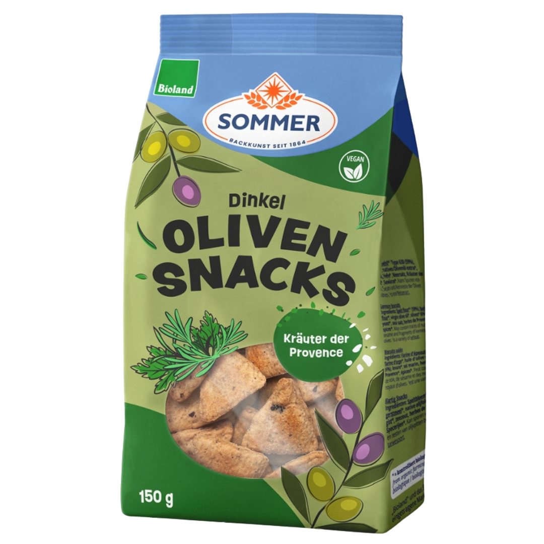 Bio Oliven-Snacks von Sommer