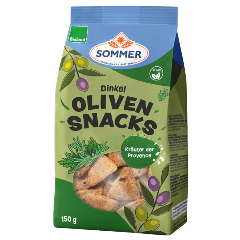 Bio Oliven-Snacks von Sommer