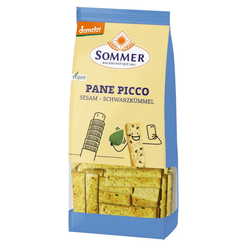Bio Pane Picco Sesam-Schwarzkümmel von Sommer