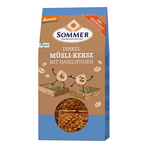 Sommer Müsli-Kekse, Haselnuss, 150g von Sommer